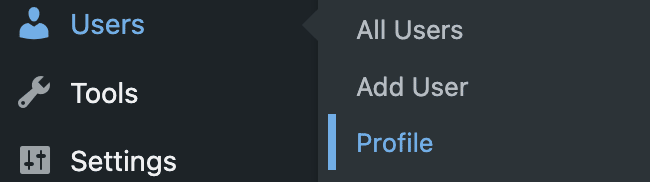 wordpress-profile-REST Wordpress REST connection API